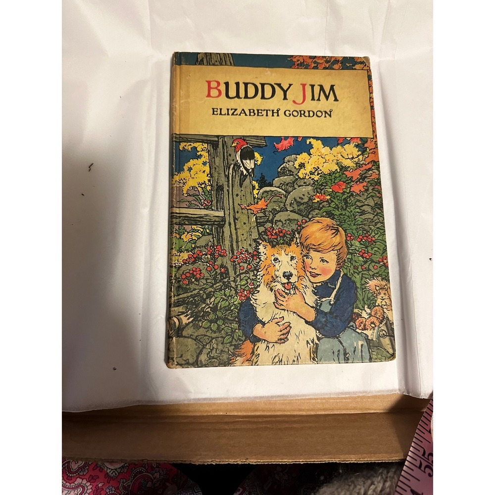 Buddy Jim by Elizabeth Gordon‎ 1922 copyright color illustrations